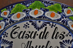 Letrero Personalizable de casa de Talavera Poblana CM462