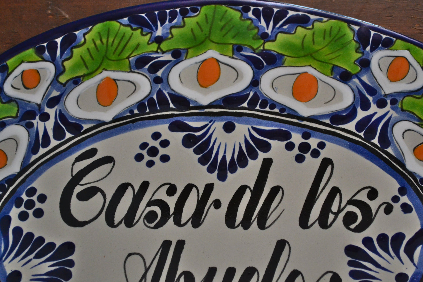 Letrero Personalizable de casa de Talavera Poblana CM462