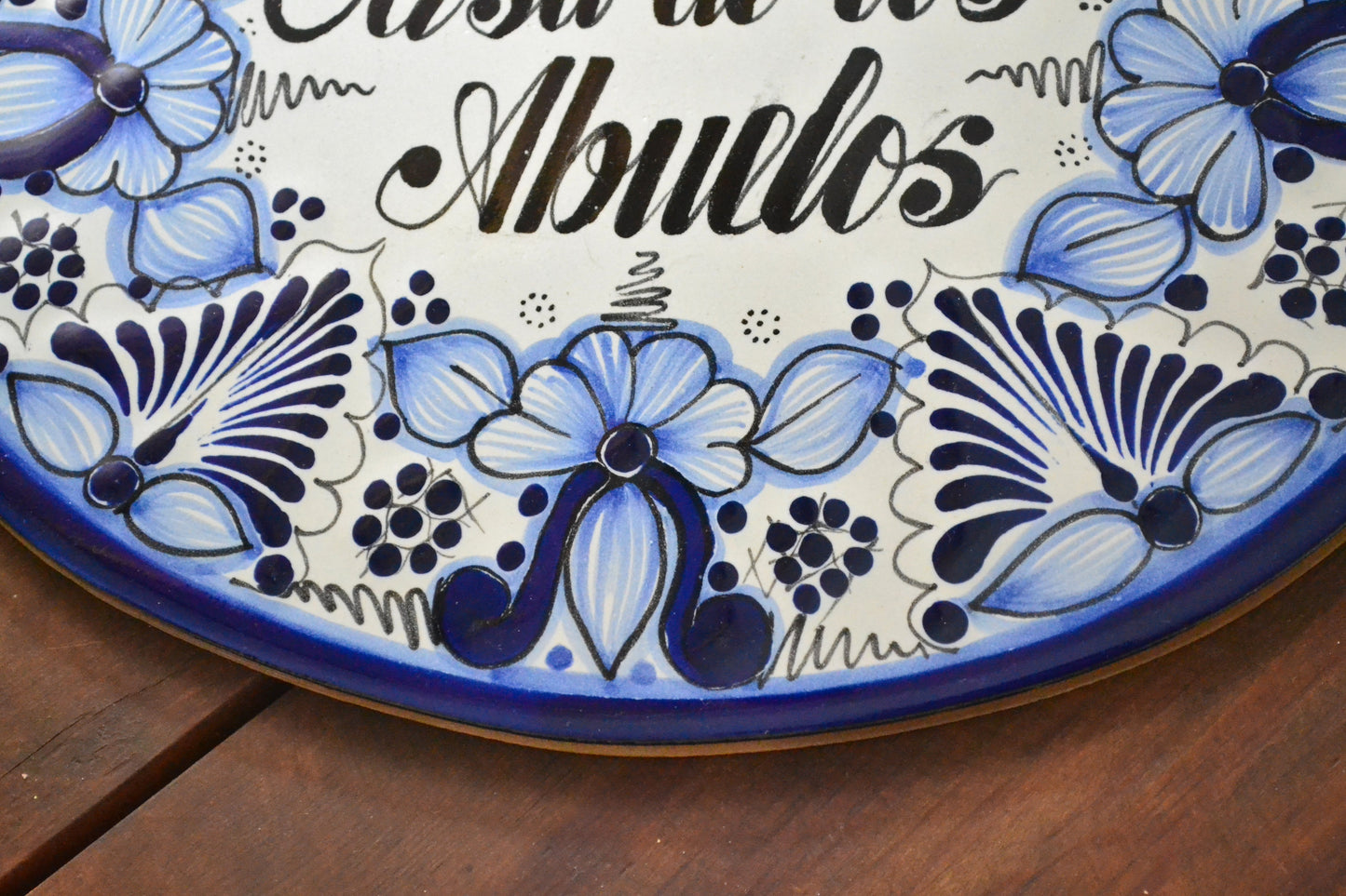 Letrero Personalizable de casa de Talavera Poblana CM458