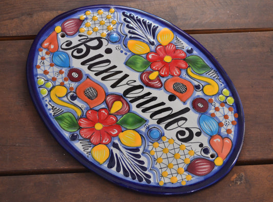Letrero Personalizable de casa de Talavera Poblana CM465