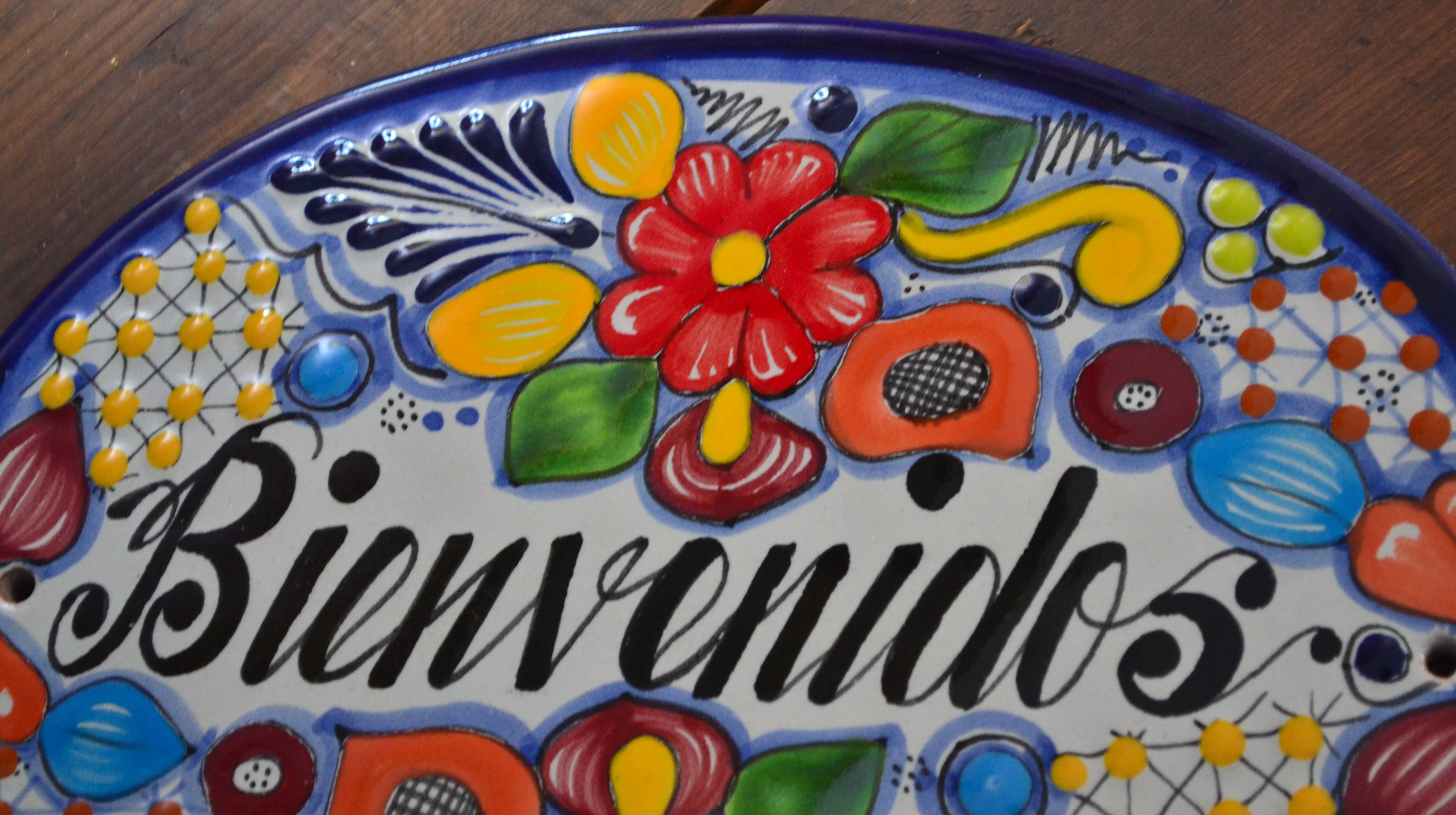 Letrero Personalizable de casa de Talavera Poblana CM465