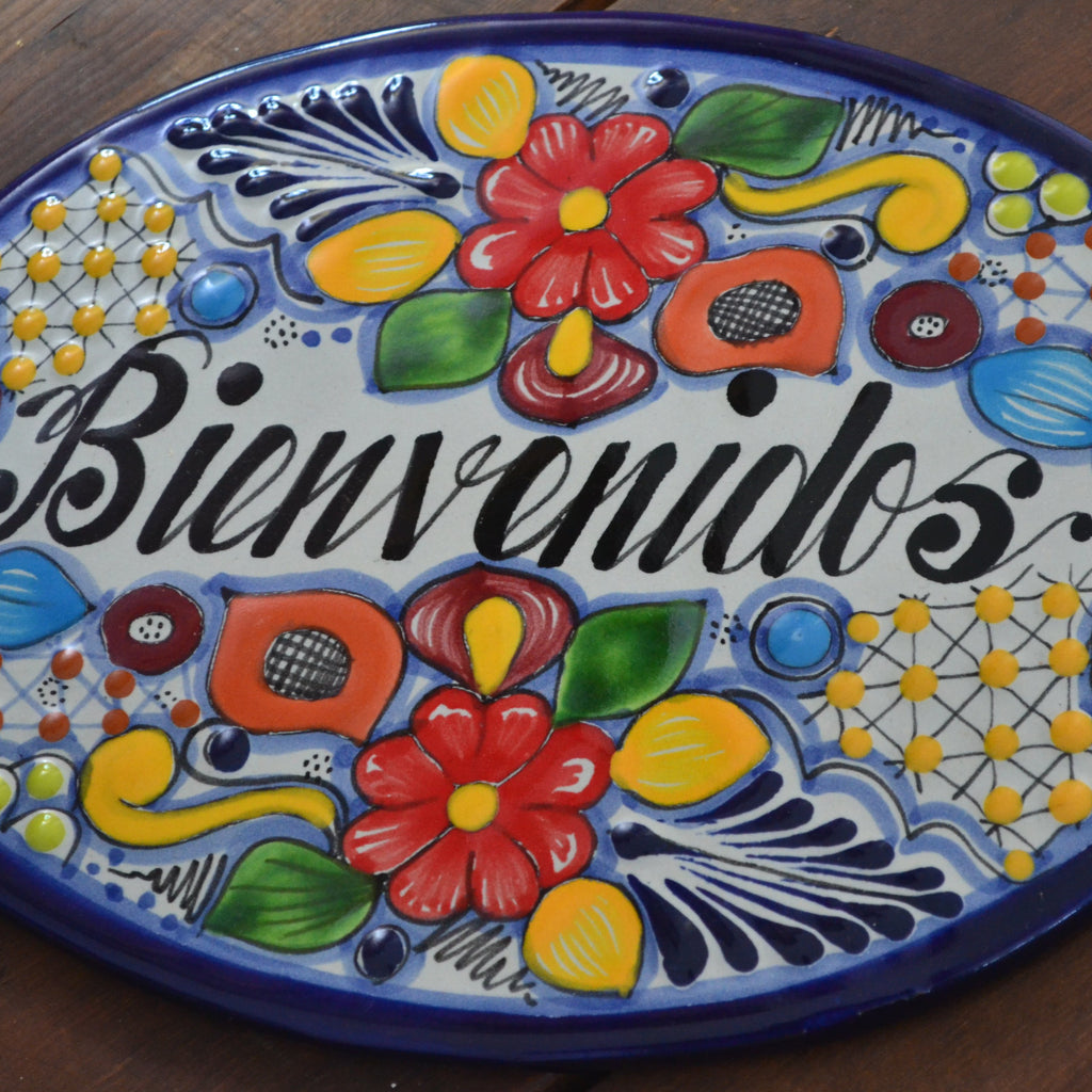 Letrero Personalizable de casa de Talavera Poblana CM465