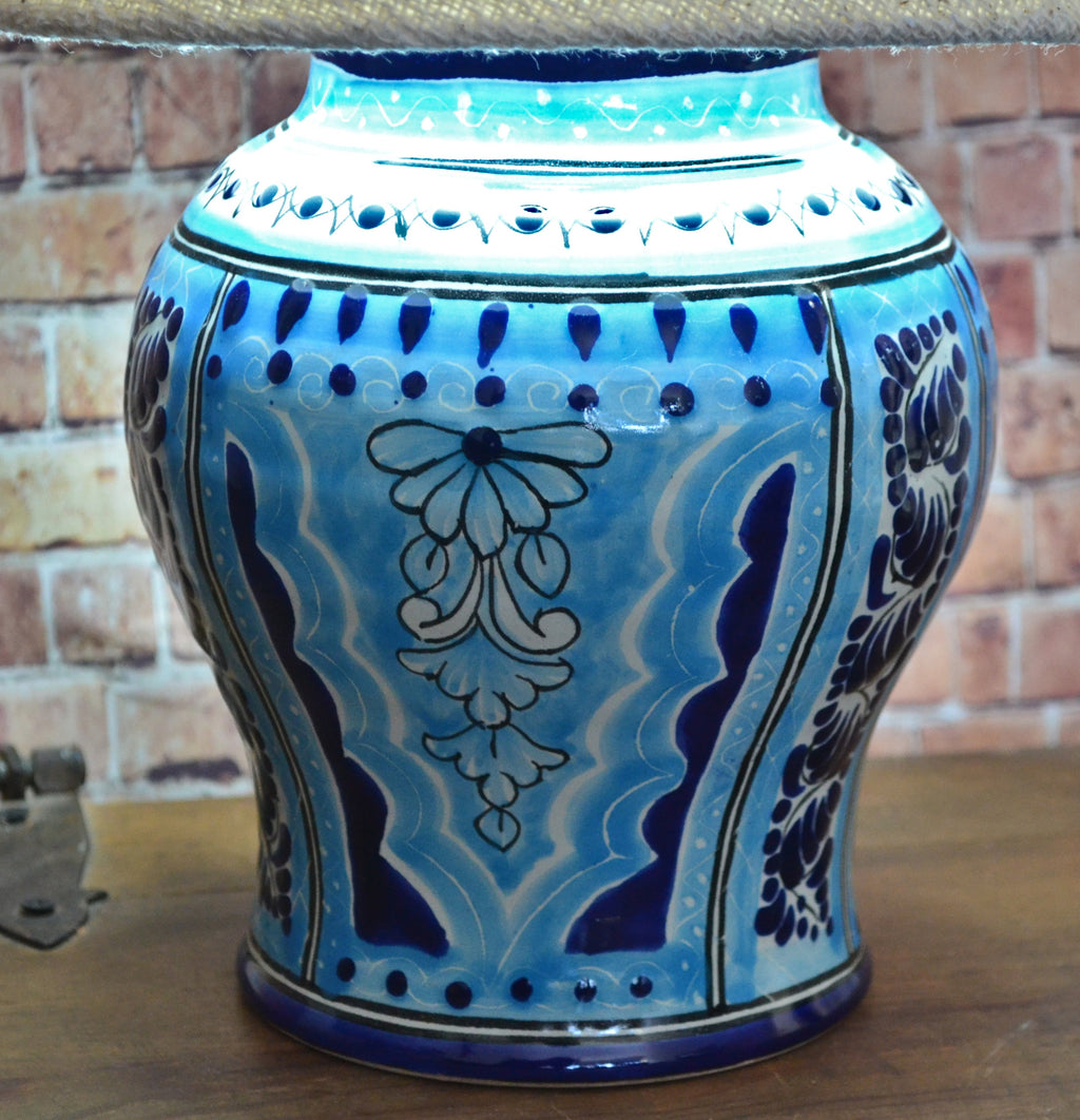 Lámpara de Talavera Poblana CM467
