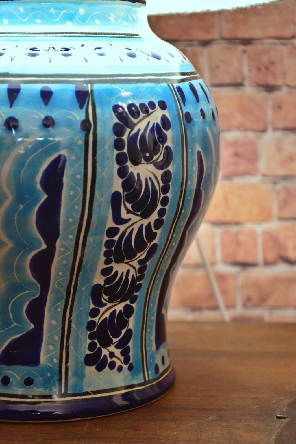 Lámpara de Talavera Poblana CM467