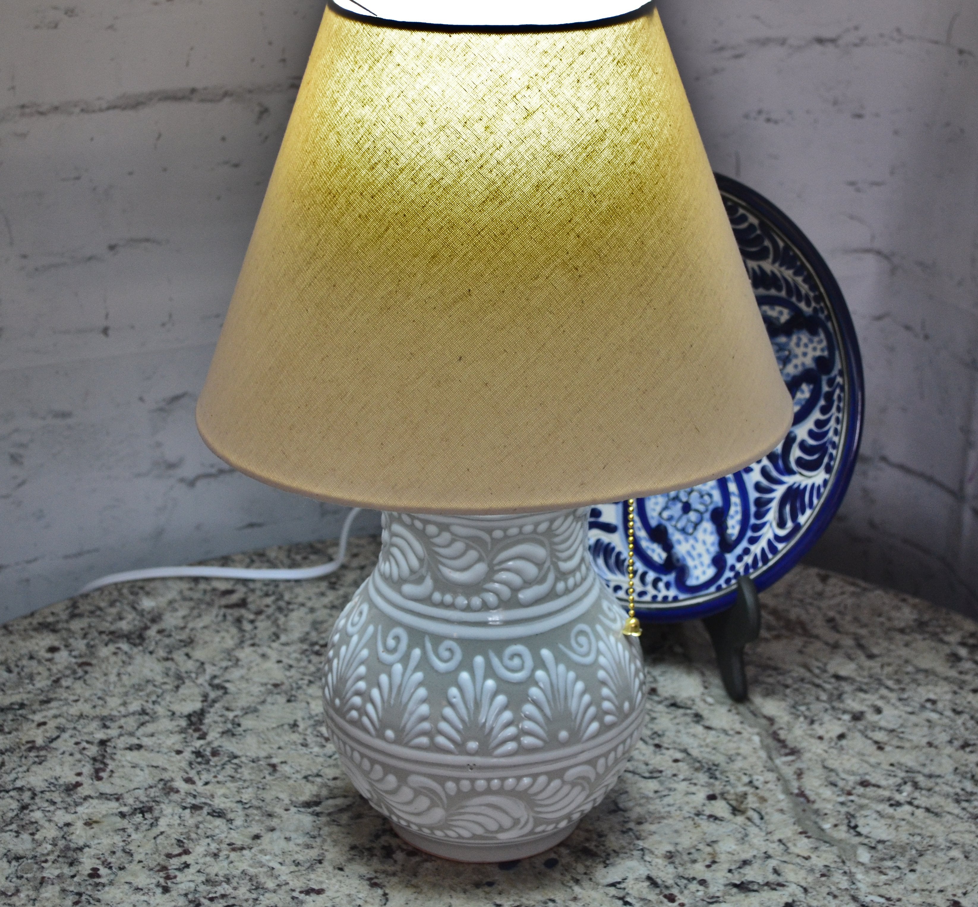 Lámpara de Talavera Poblana CM473