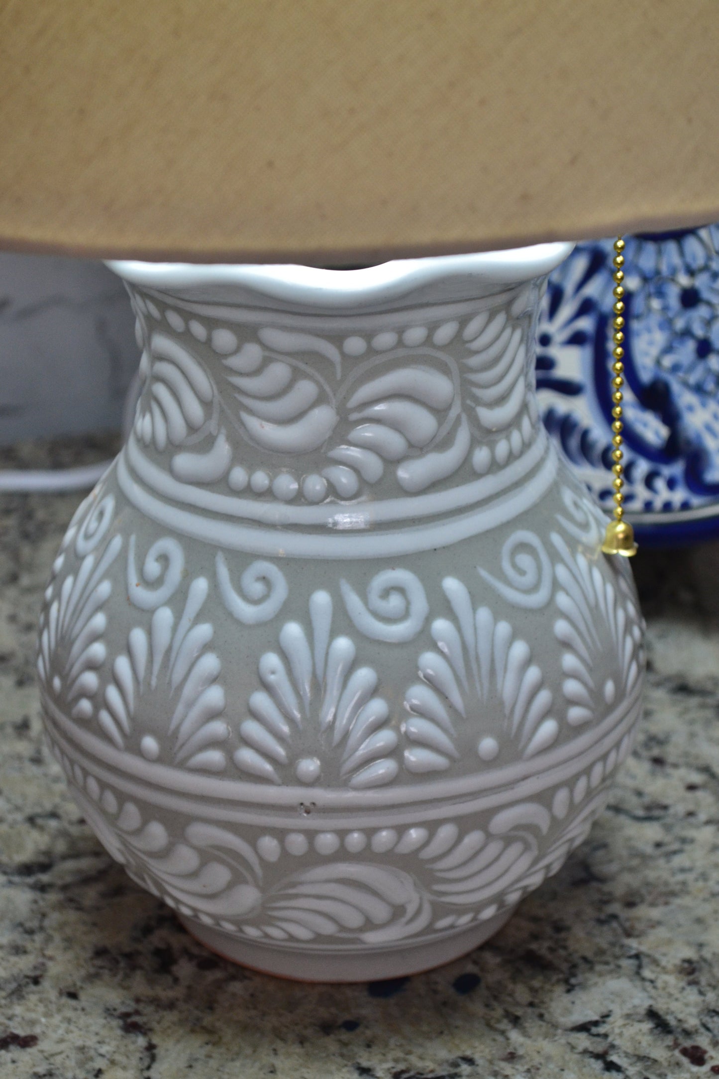 Lámpara de Talavera Poblana CM473