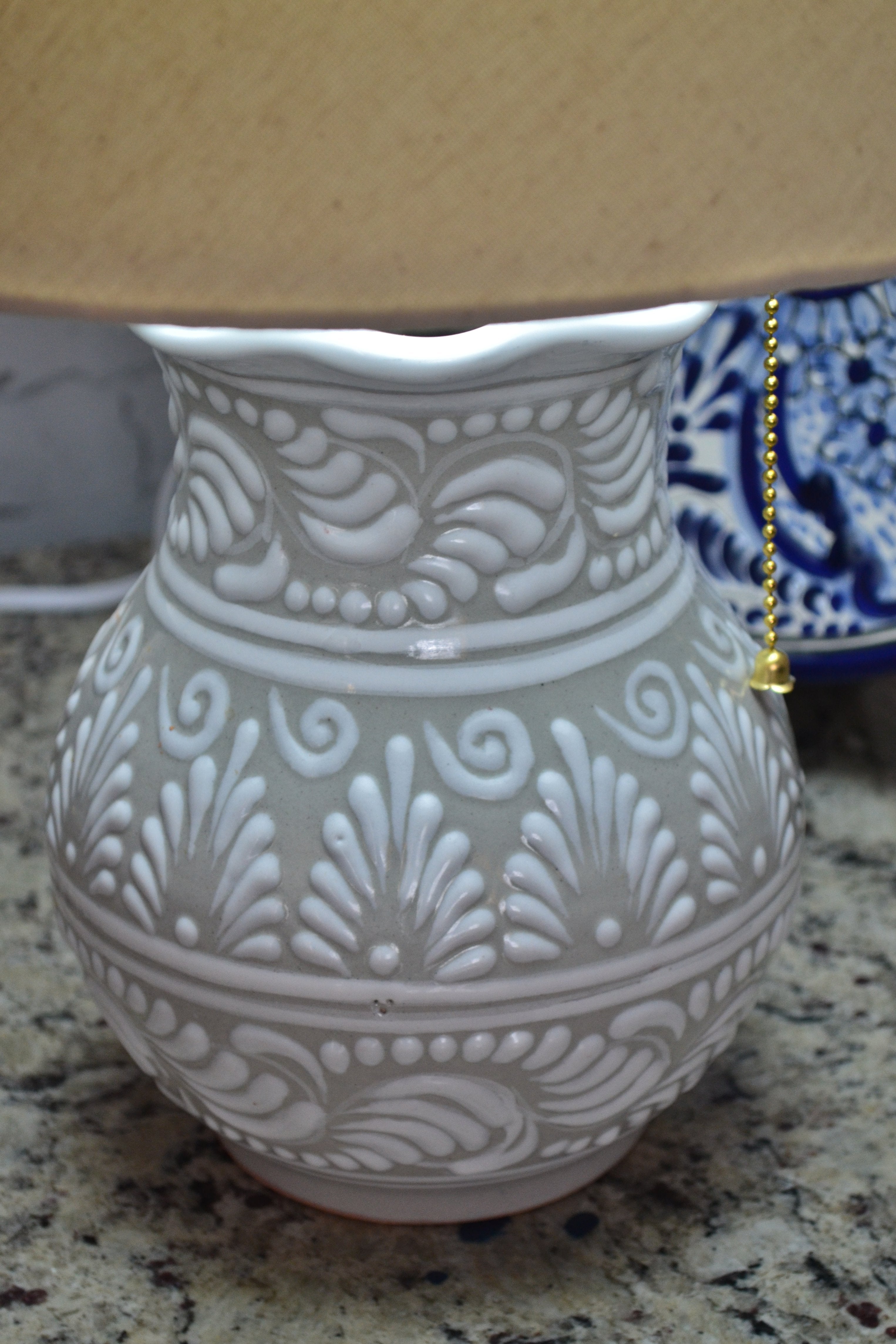 Lámpara de Talavera Poblana CM473