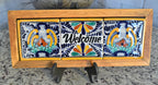Letrero Personalizable de casa de Talavera Poblana con marco de madera  CM491