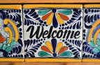 Letrero Personalizable de casa de Talavera Poblana con marco de madera  CM491