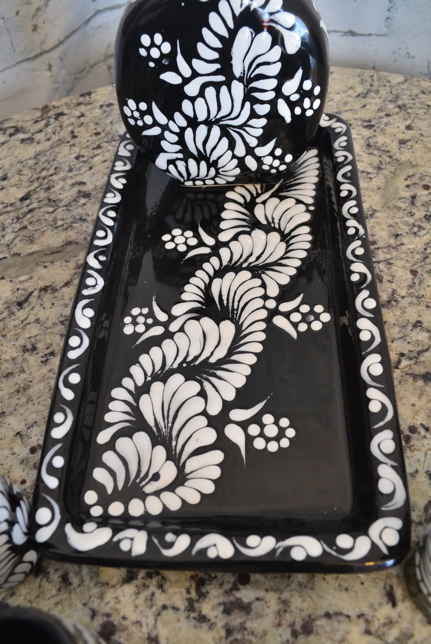 Juego de Tequila de Talavera Poblana CM492