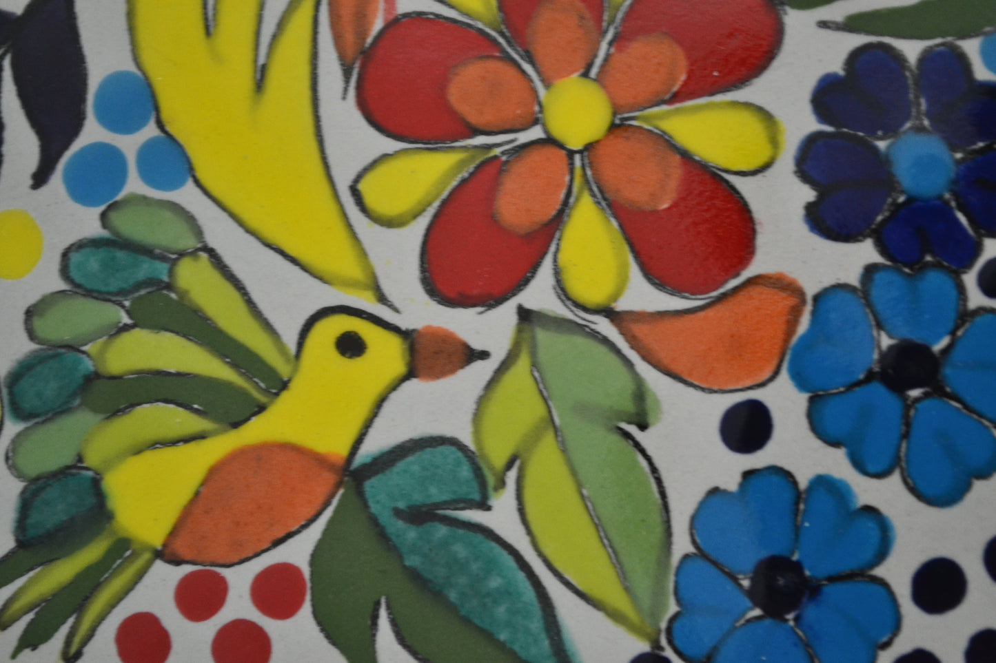 Letrero Personalizable de casa de Talavera Poblana con marco de madera  CM514