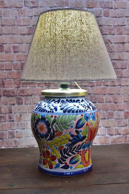Lámpara de Talavera Poblana CM518