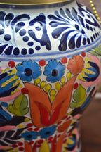 Lámpara de Talavera Poblana CM518