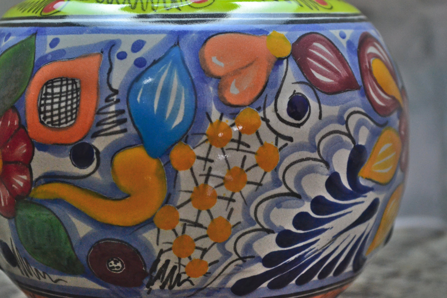 Lámpara de Talavera Poblana CM533