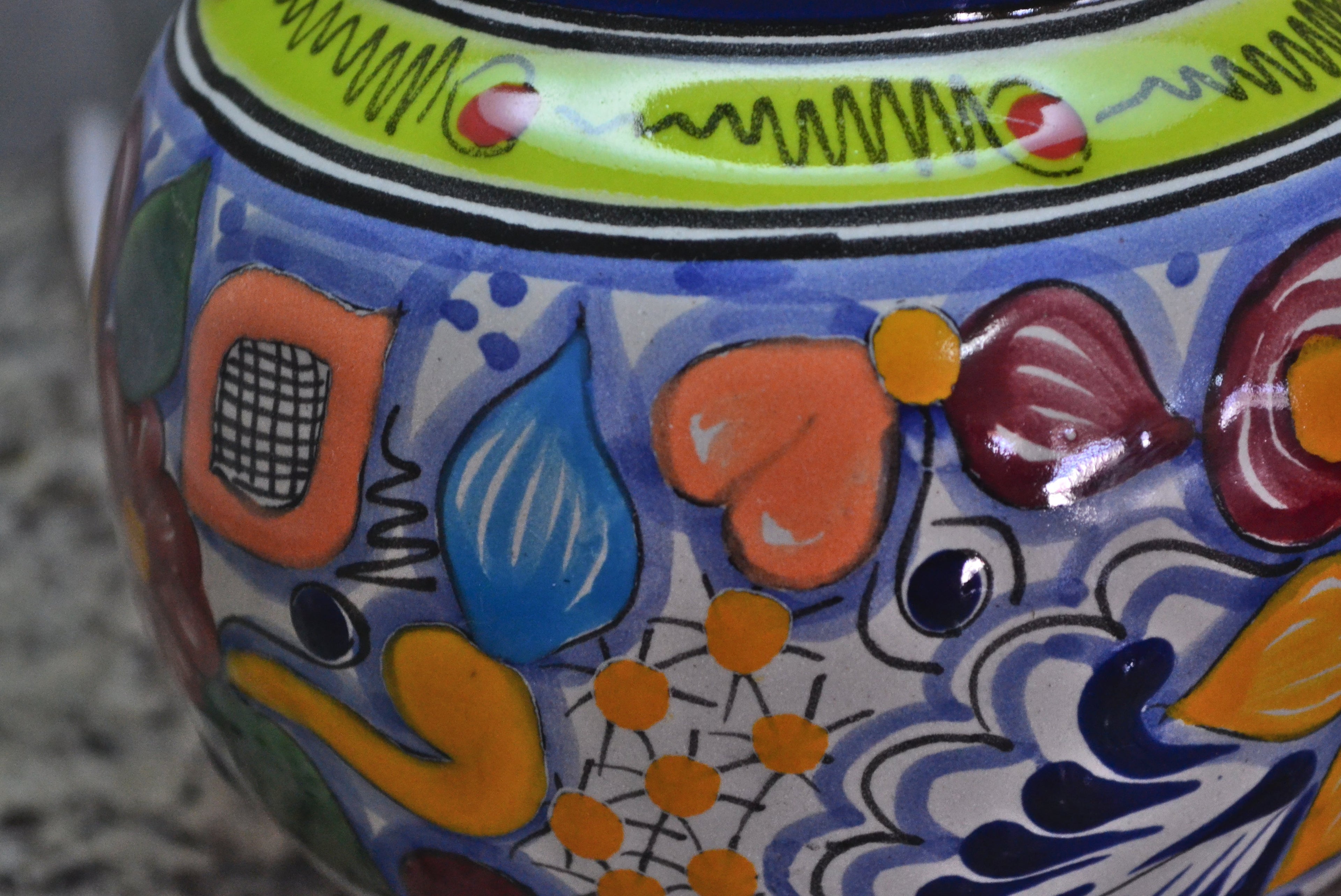 Lámpara de Talavera Poblana CM533