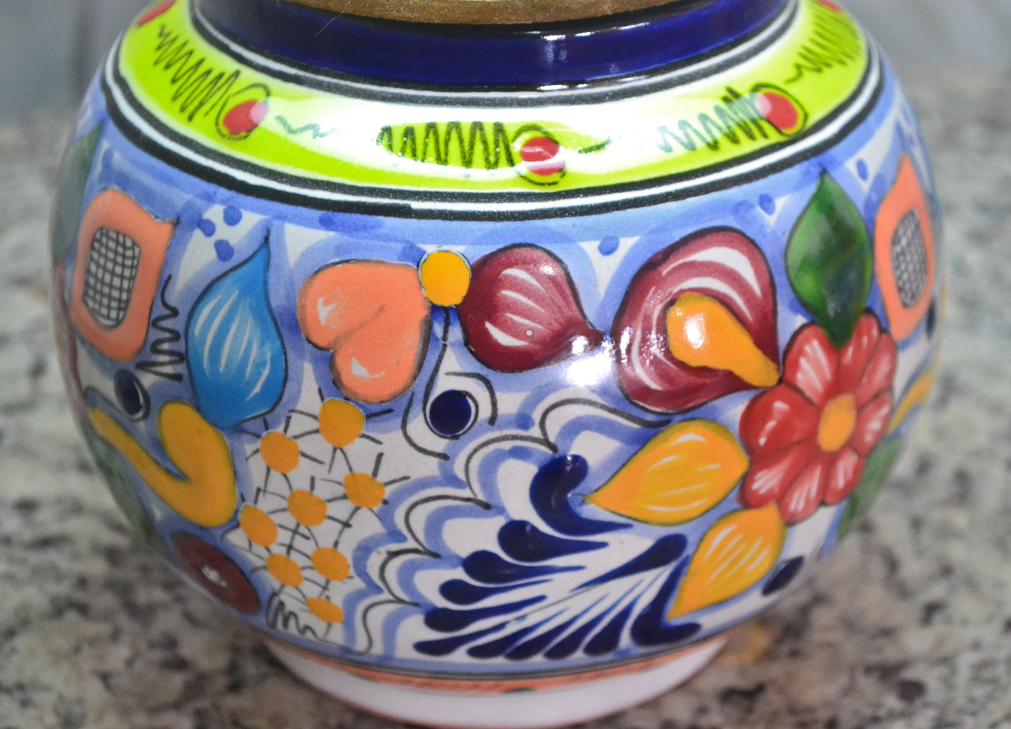 Lámpara de Talavera Poblana CM533