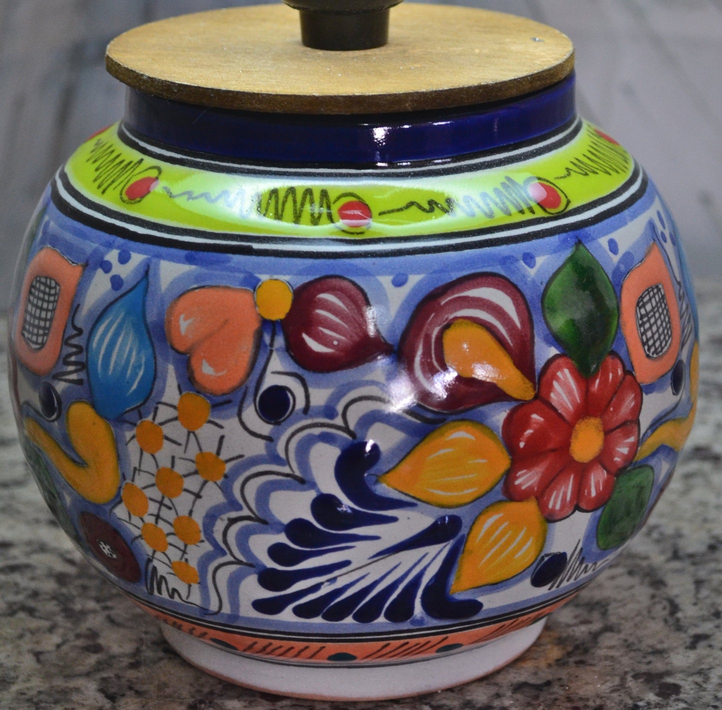 Lámpara de Talavera Poblana CM533
