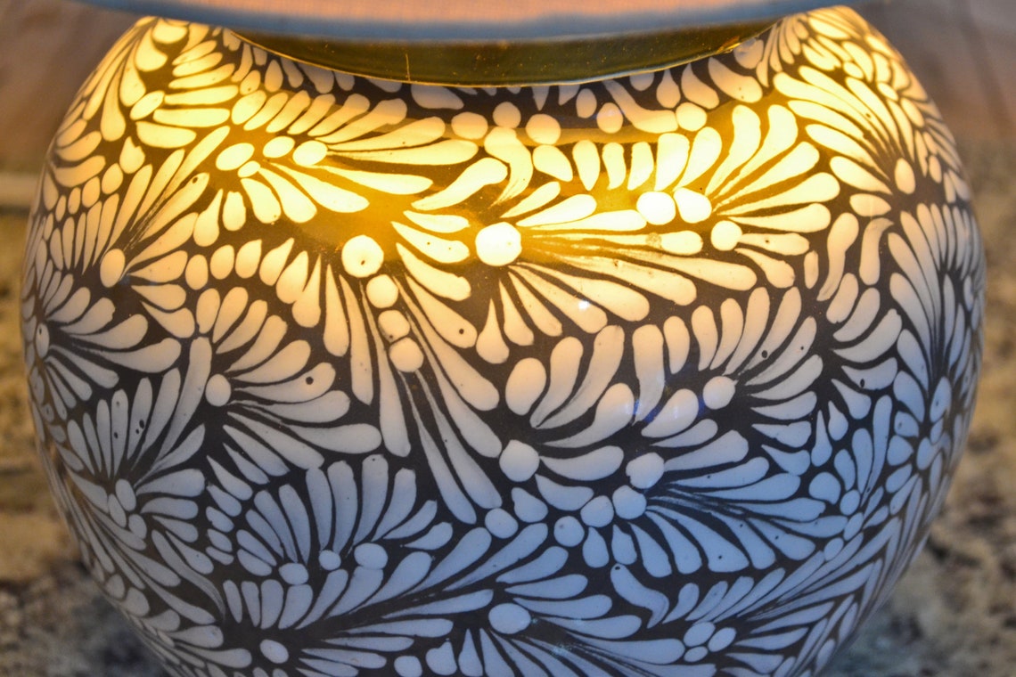 Lámpara de Talavera Poblana CM702