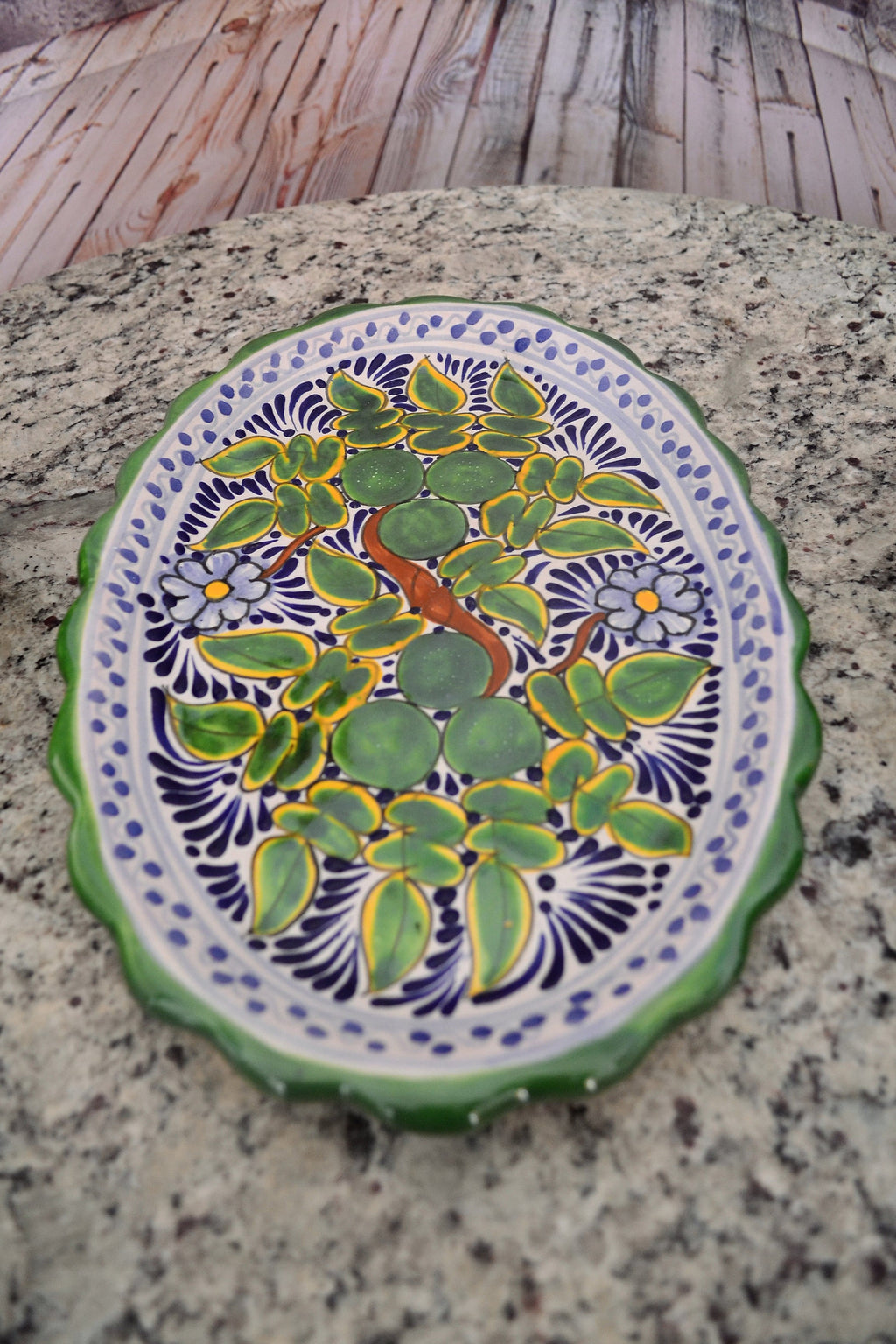 Juego de Licorera de Talavera Poblana CM110