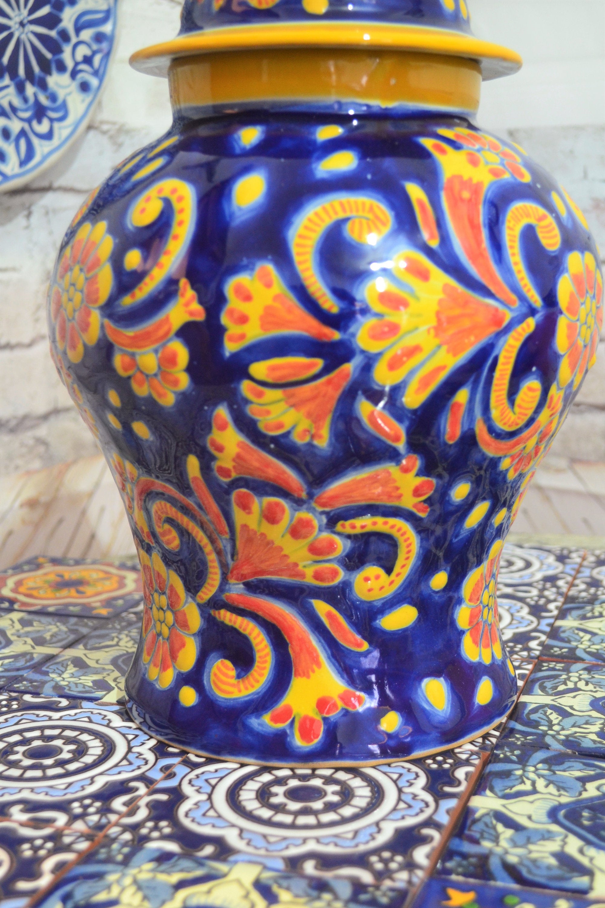 Lámpara de Talavera Poblana CM250