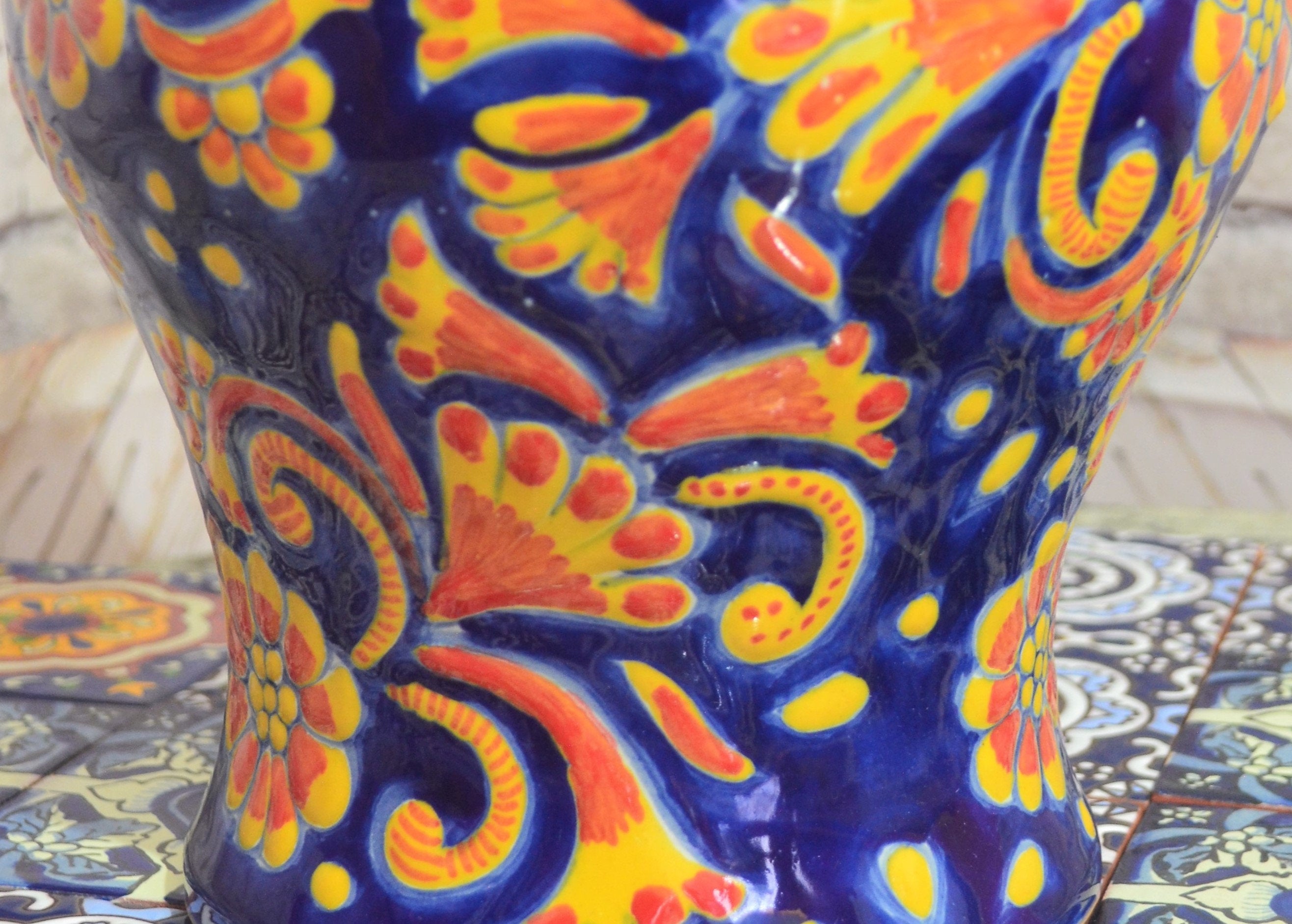 Lámpara de Talavera Poblana CM250