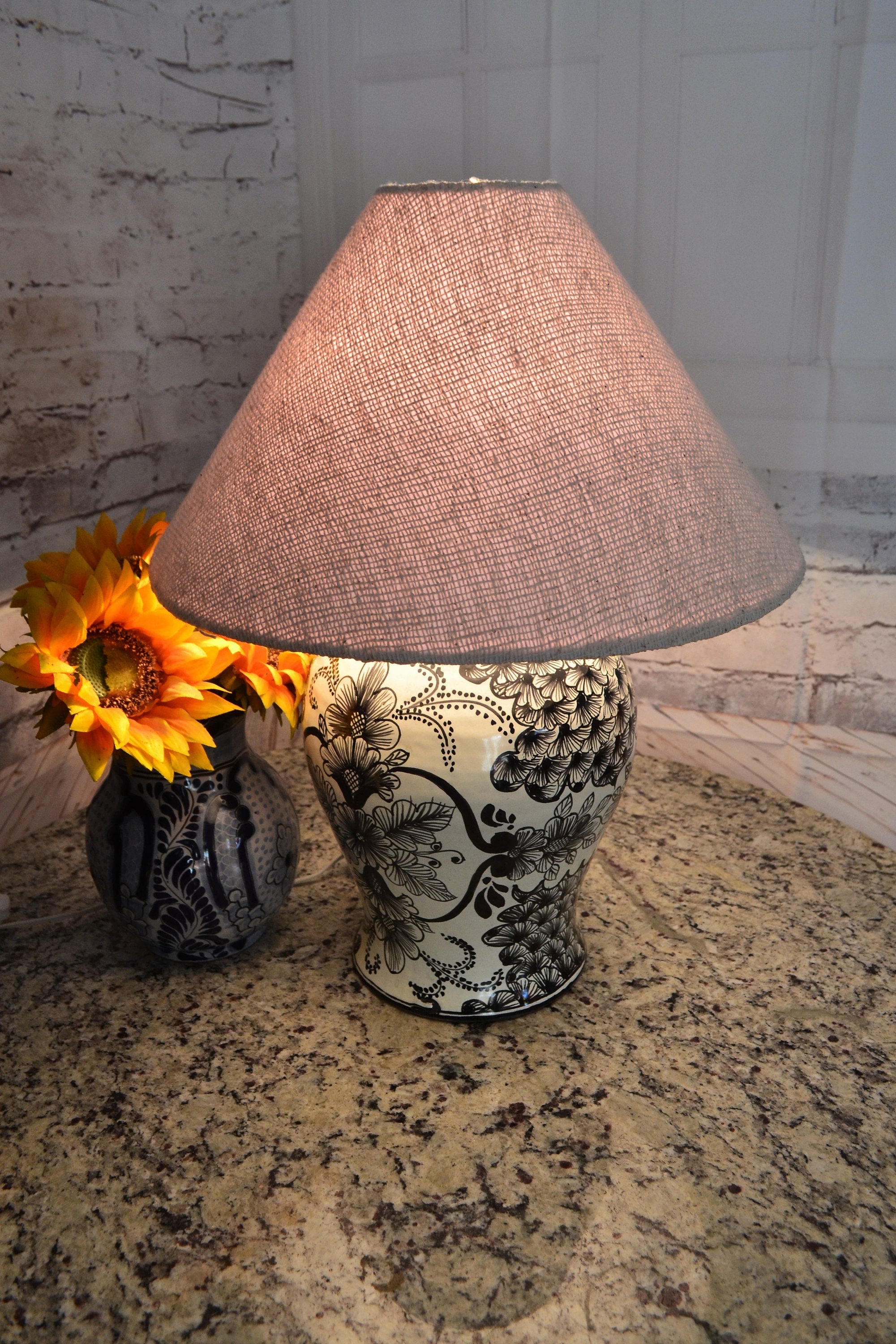 Lámpara de Talavera Poblana CM251