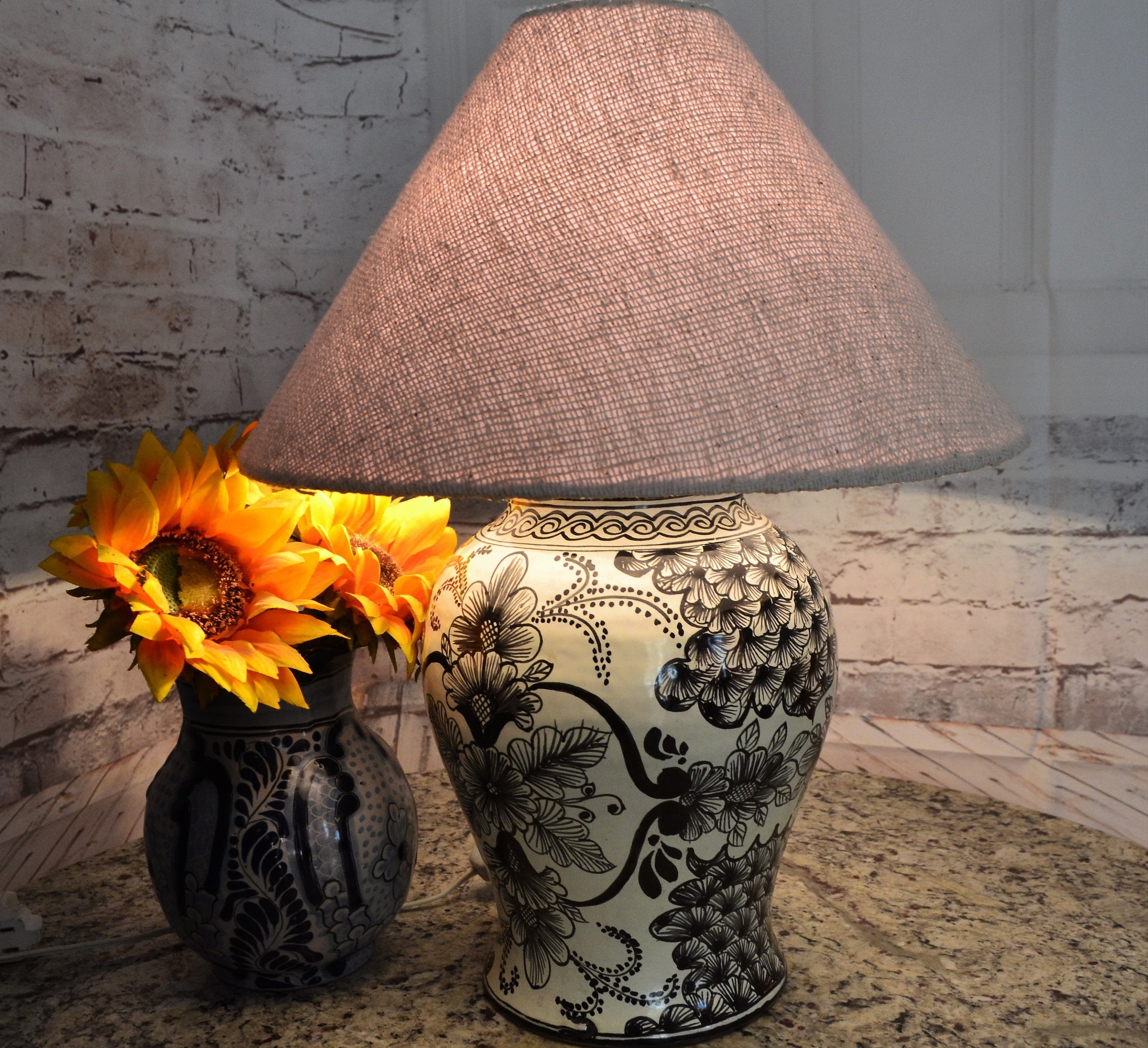 Lámpara de Talavera Poblana CM251