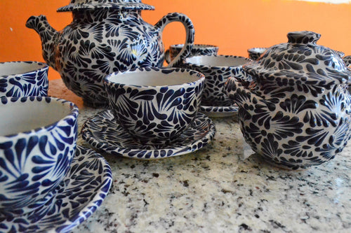 Juego de Café de Talavera Poblana CM080