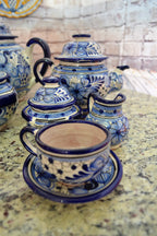 Juego de Café de Talavera Poblana