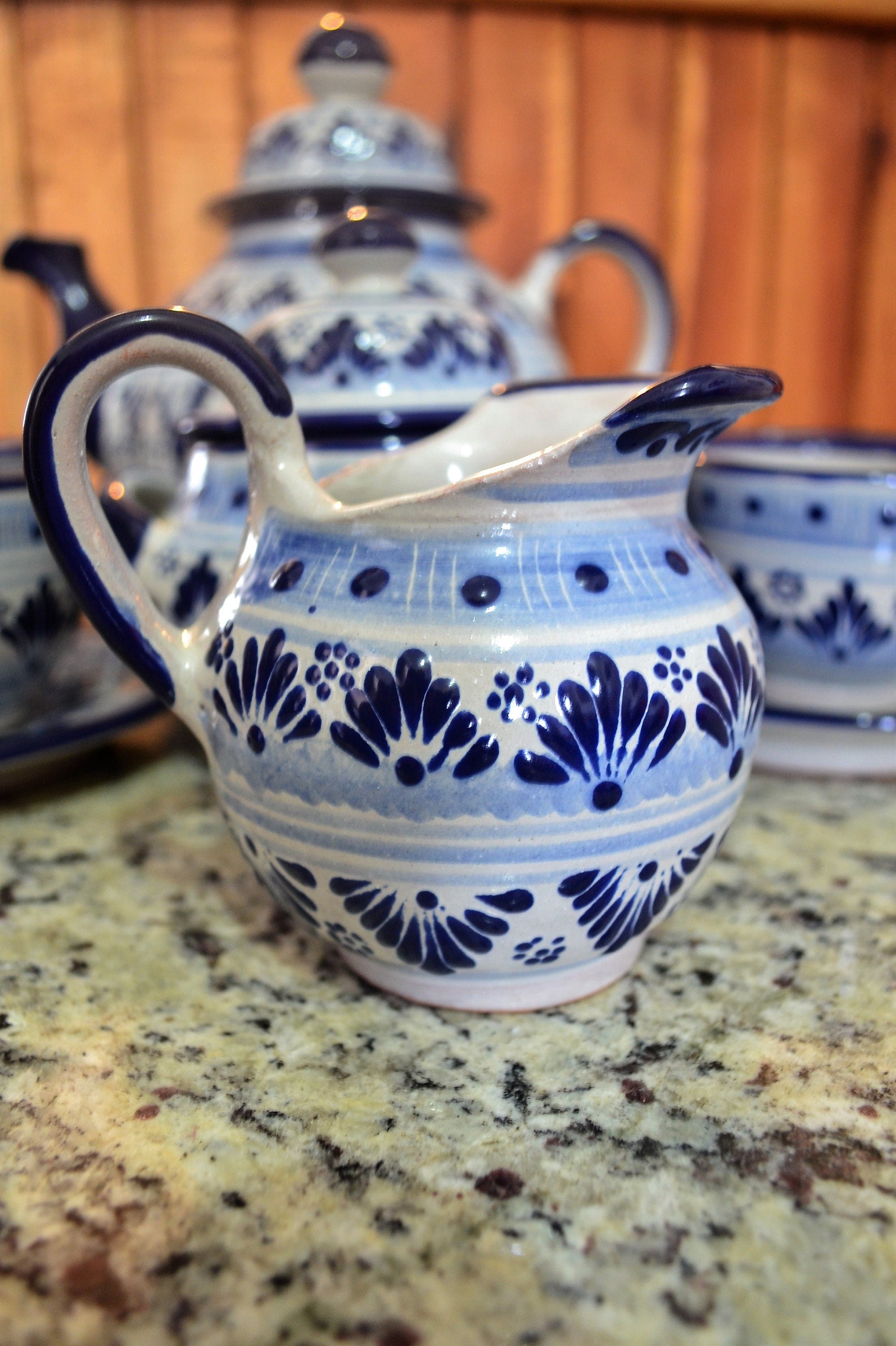 Juego de Café de Talavera Poblana CM088