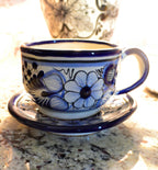 2 Tazas y Platos de Café de Talavera CM262