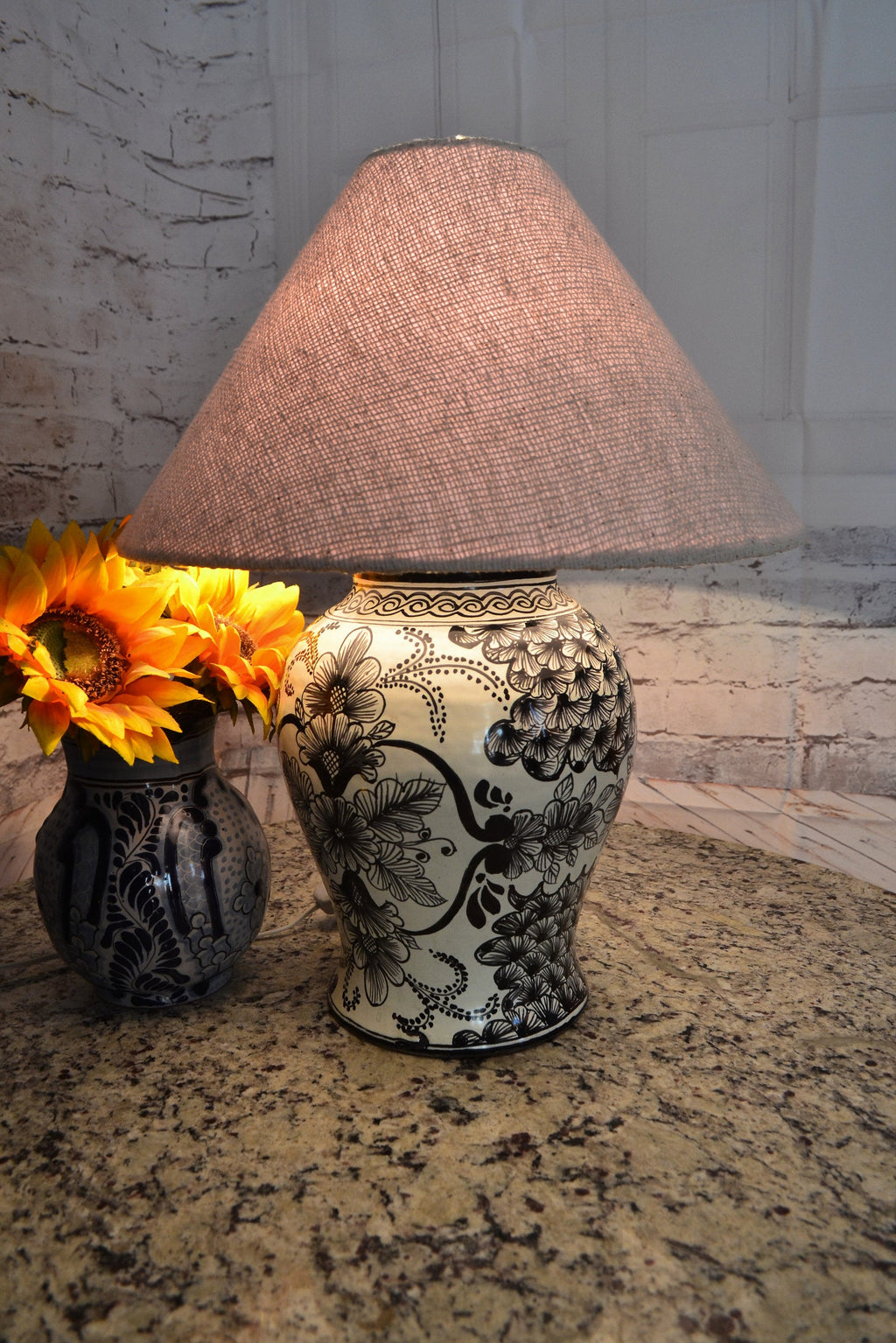 Lámpara de Talavera Poblana CM251