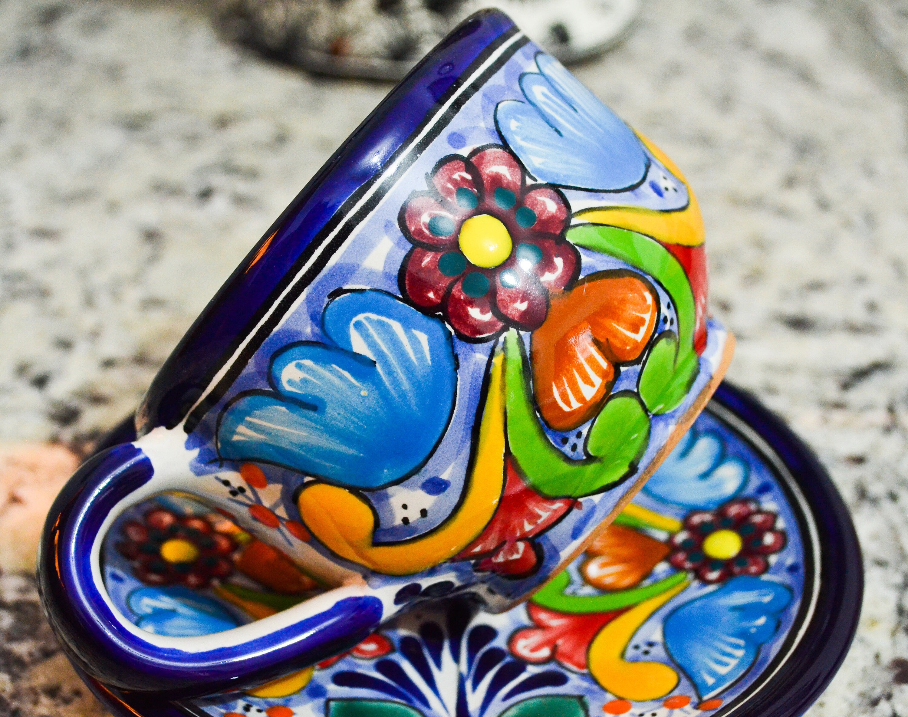 Juego de Café de Talavera Poblana CM287