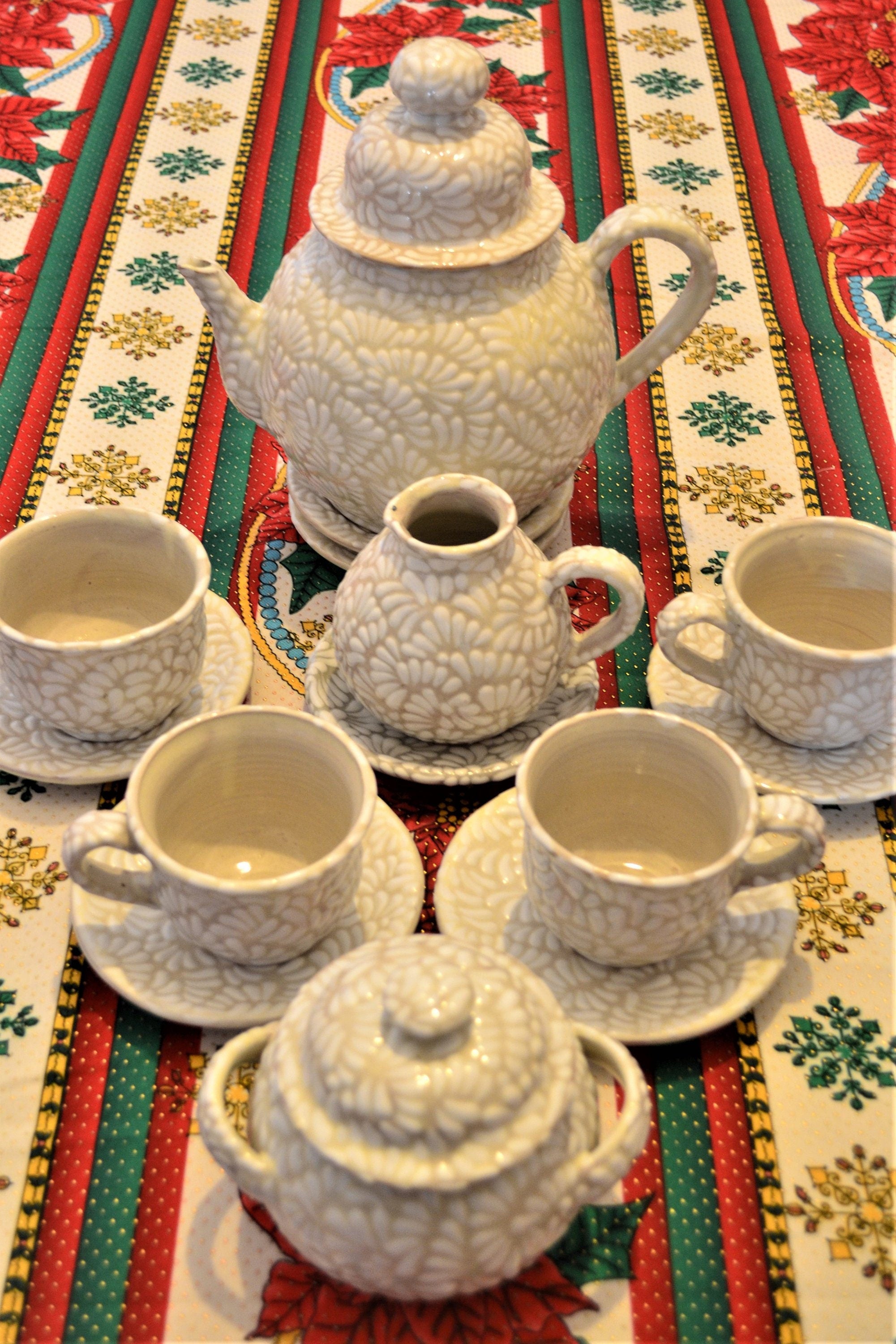 Juego de Café de Talavera Poblana CM068