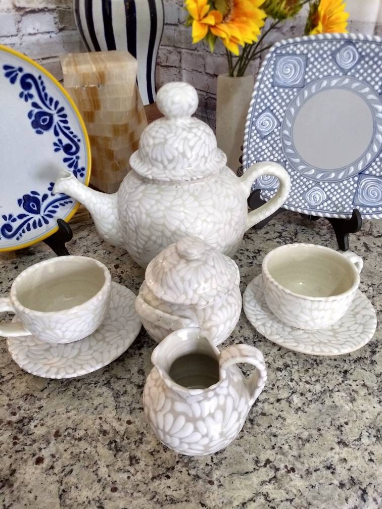 Juego de Café de Talavera Poblana CM068