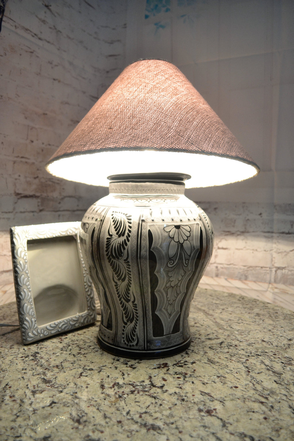 Lámpara de Talavera Poblana CM254