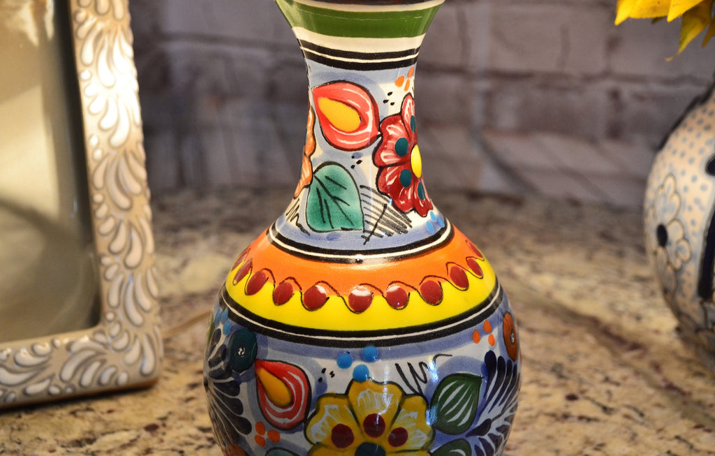 Lámpara de Talavera Poblana CM256