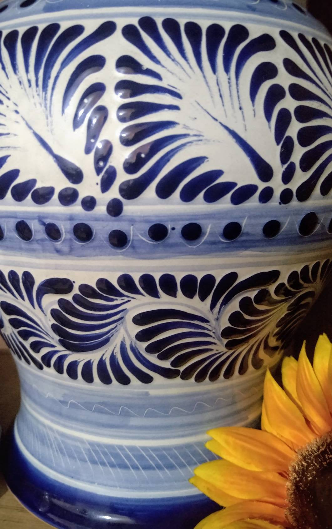 Lámpara de Talavera Poblana CM257