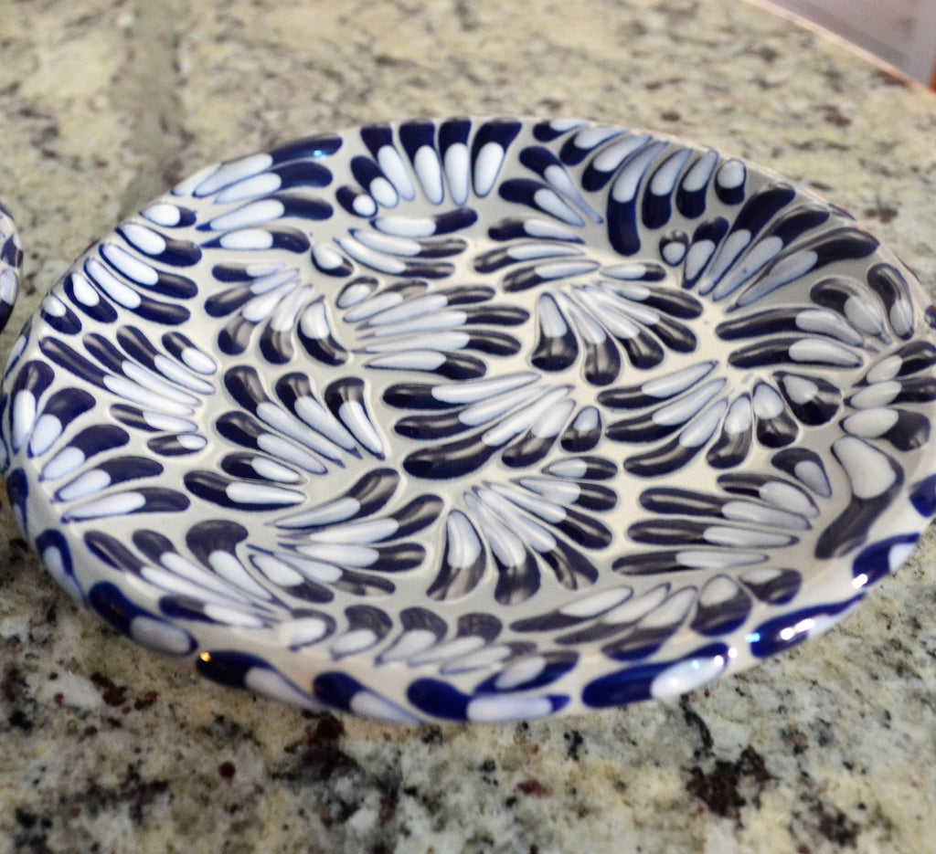 2 Tazas y Platos de Café de Talavera CM038