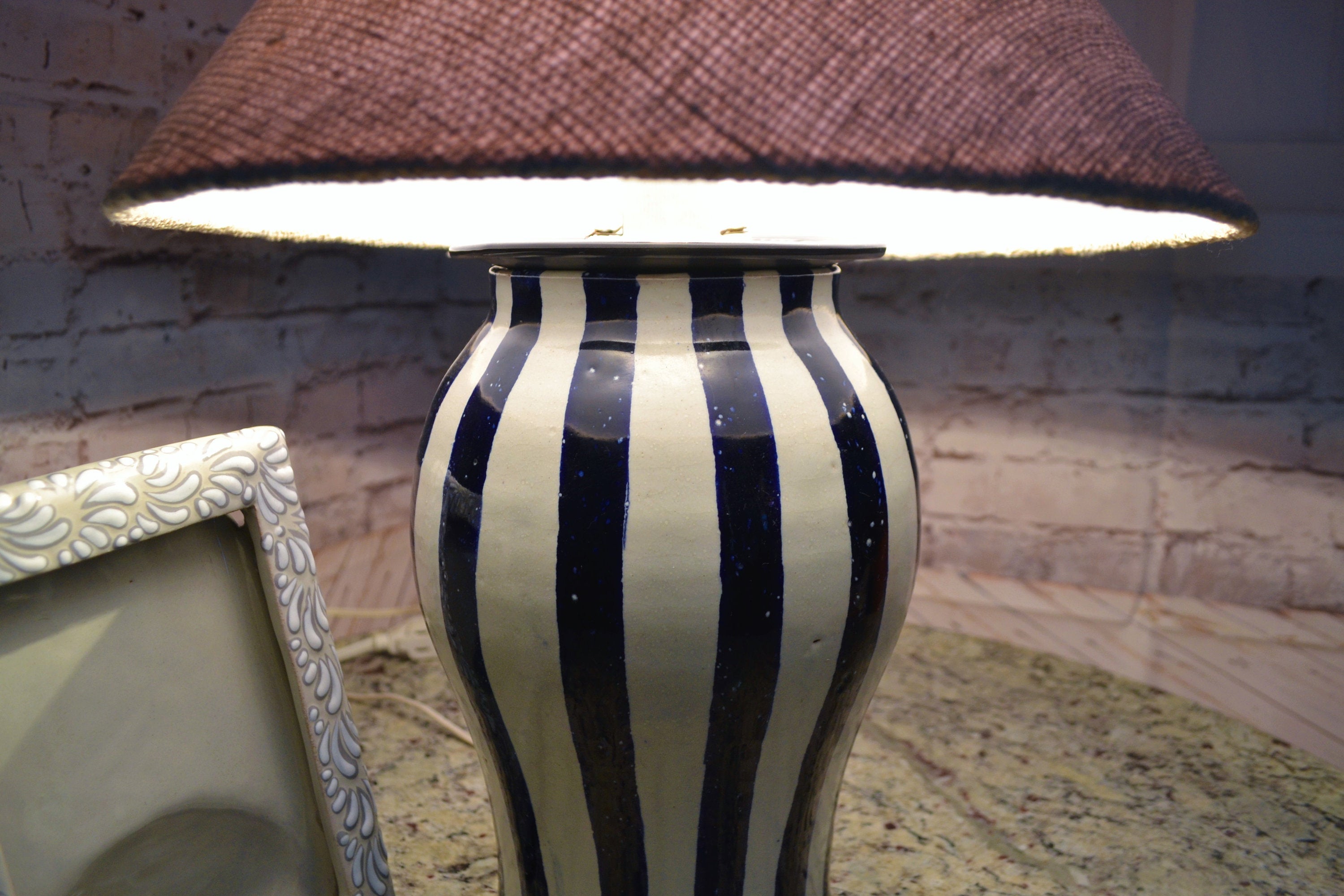 Lámpara de Talavera Poblana CM307