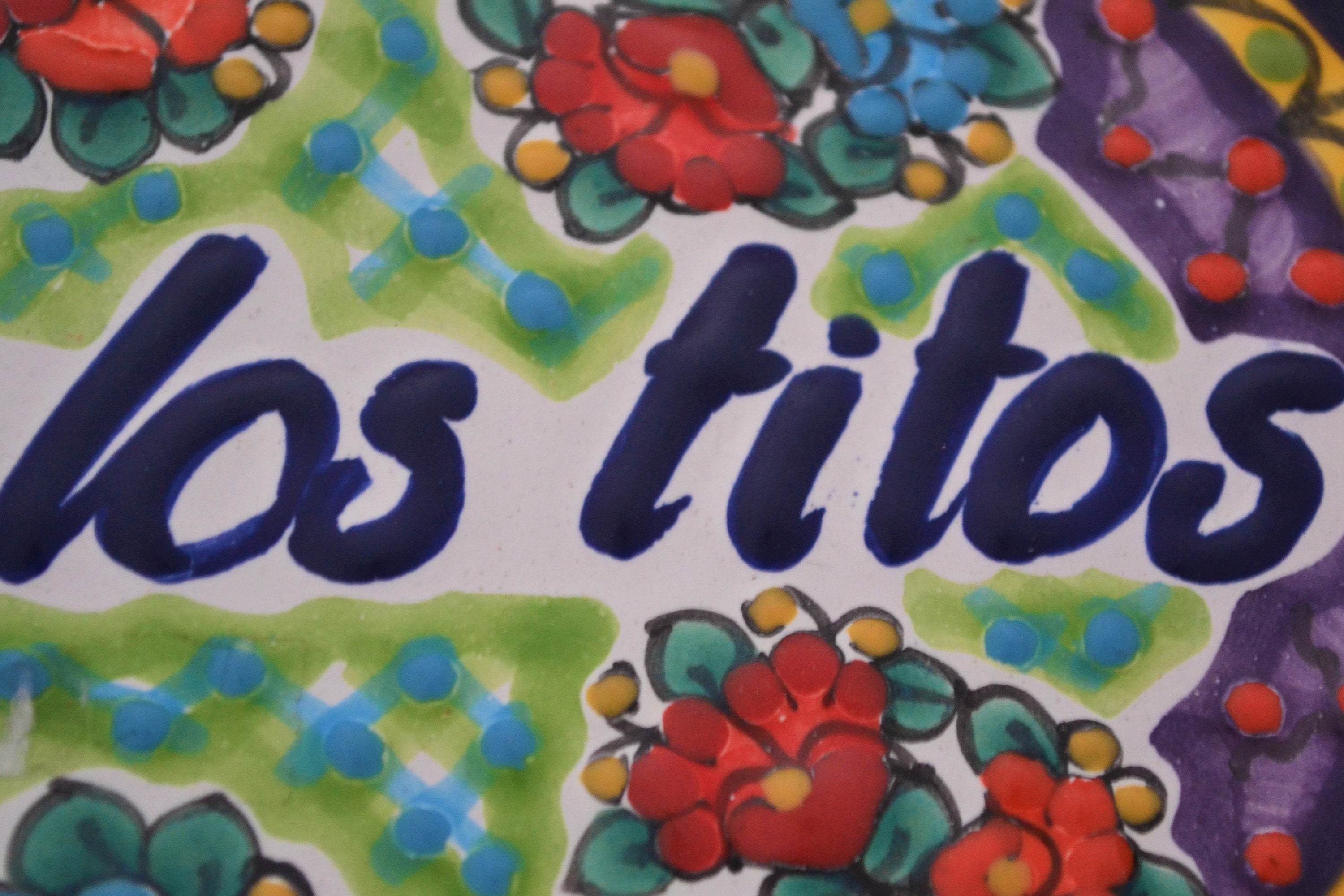 Letrero Personalizable de casa de Talavera Poblana CM309