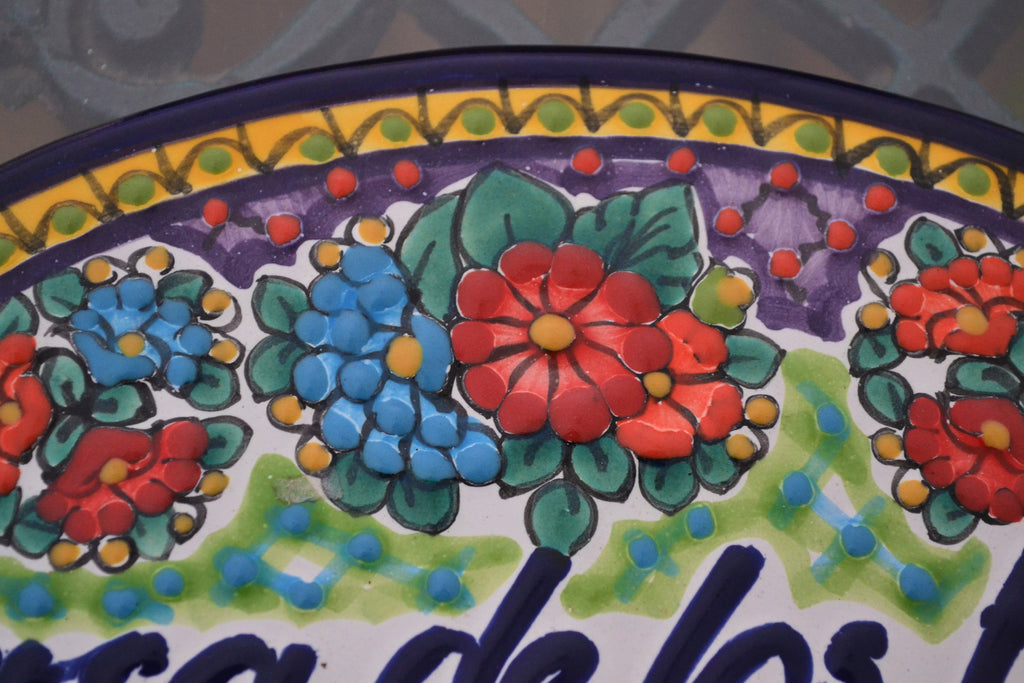 Letrero Personalizable de casa de Talavera Poblana CM309