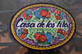 Letrero Personalizable de casa de Talavera Poblana CM309