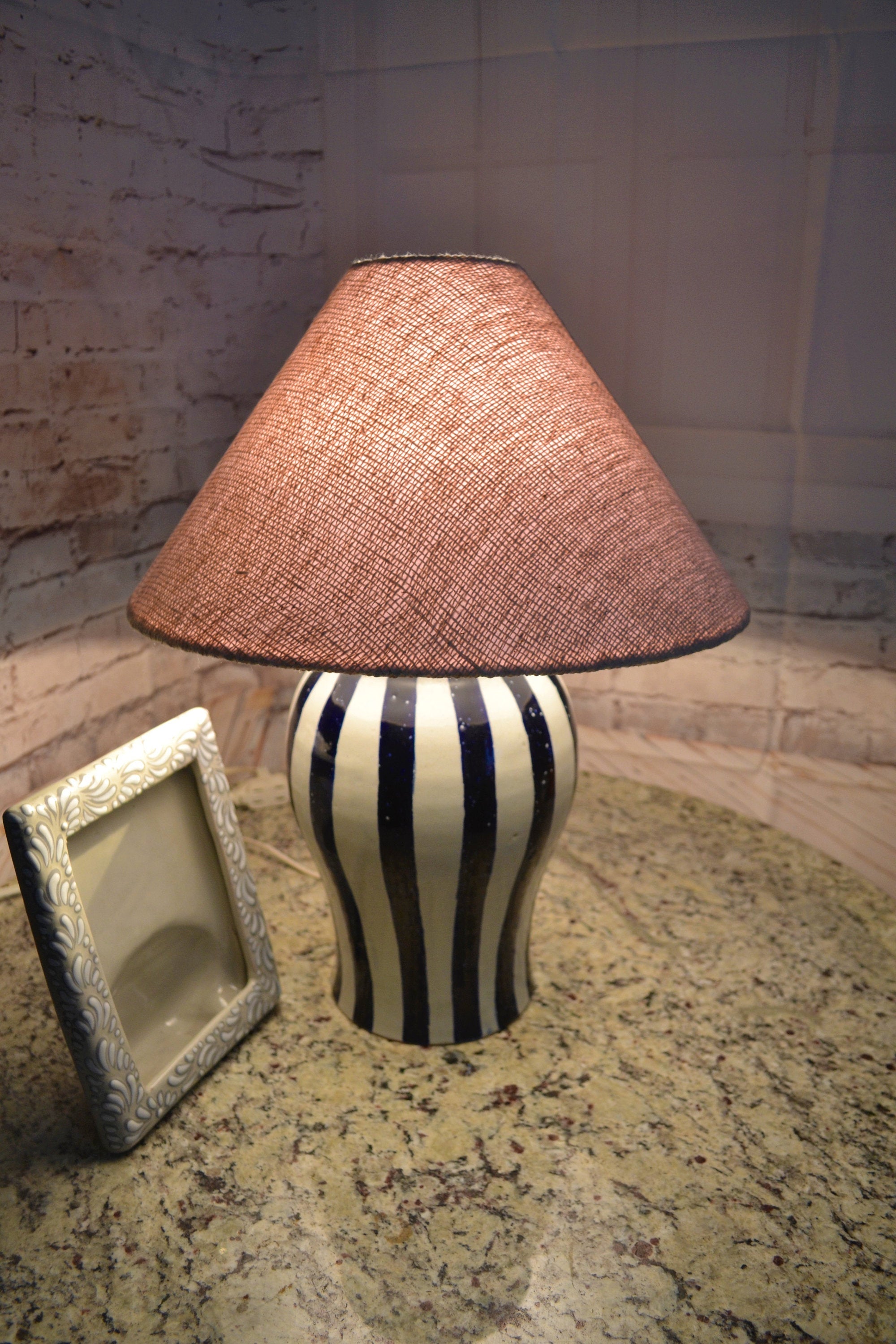 Lámpara de Talavera Poblana CM307