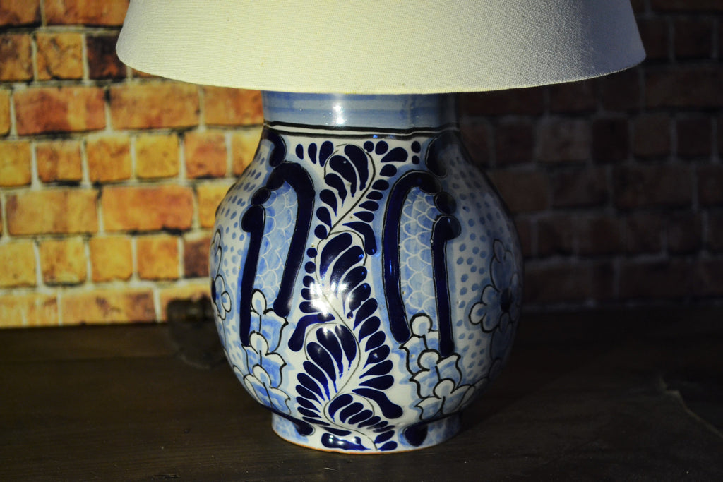 Lámpara de Talavera Poblana CM324