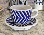 2 Tazas y Platos de Café de Talavera CM326