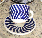 2 Tazas y Platos de Café de Talavera CM326