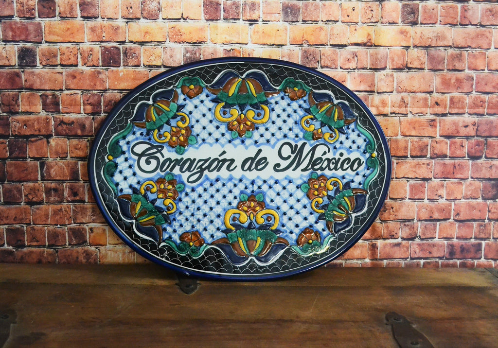 Letrero Personalizable de casa de Talavera Poblana CM341