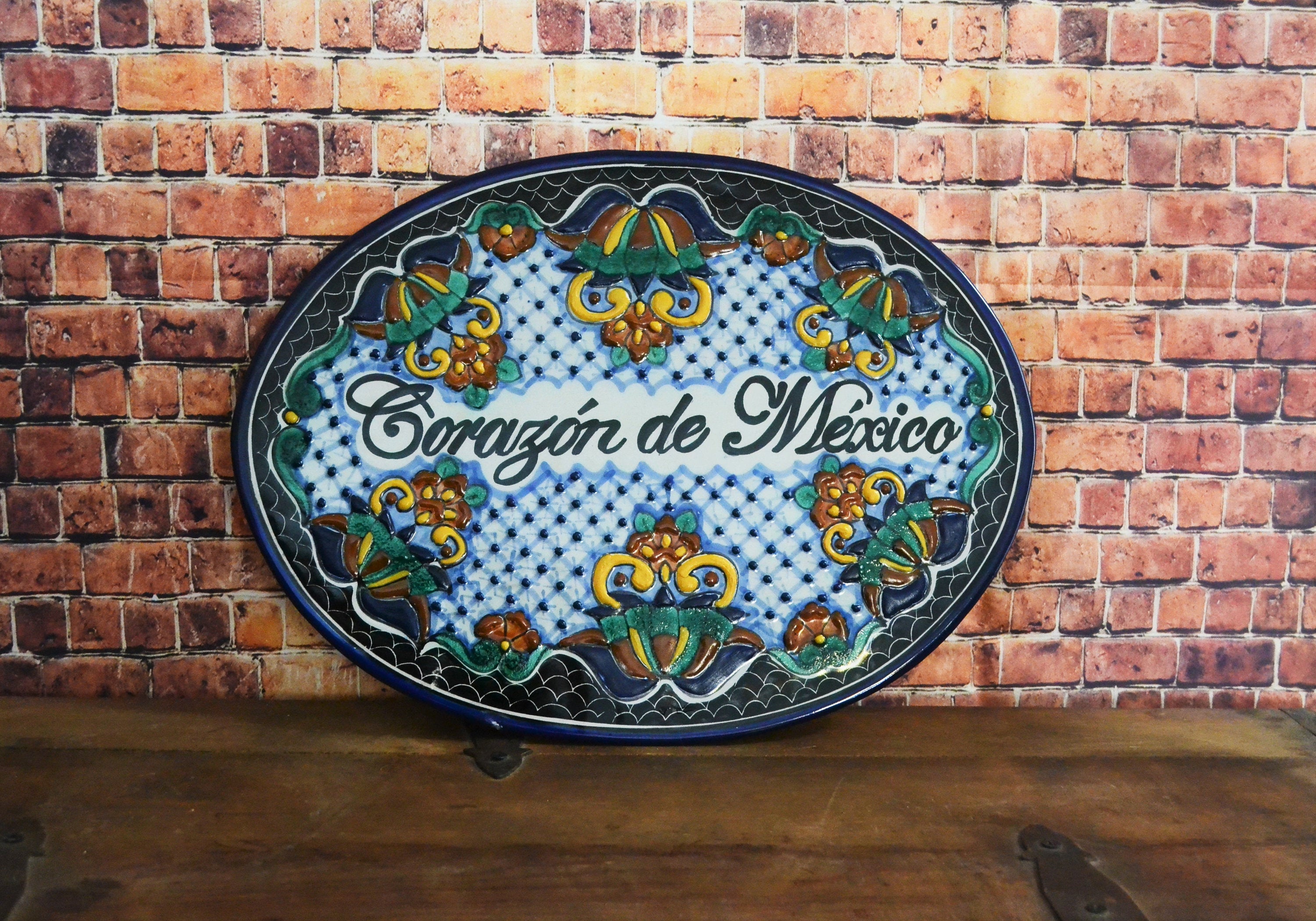 Letrero Personalizable de casa de Talavera Poblana CM341