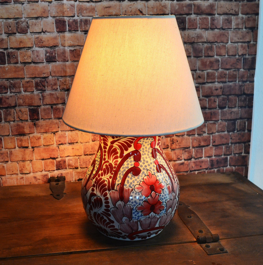 Lámpara de Talavera Poblana CM331